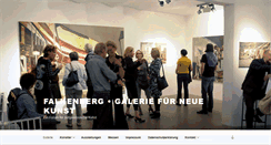 Desktop Screenshot of galerie-falkenberg.de