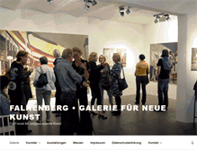 Tablet Screenshot of galerie-falkenberg.de